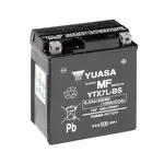 Batterie YUASA YTX7L-BS sans entretien livrée avec pack acide