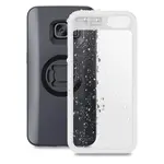 Pack complet SP-CONNECT Moto Bundle fixé sur rétroviseur Samsung S7