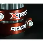 Té de fourche xtrig rocs tech orange offset 22,5mm