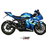 Silencieux MIVV GP-Pro Steel Black/casquette inox Suzuki GSXR1000