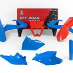 Kit plastique RACETECH Vintage bleu/orange édition limitée KTM