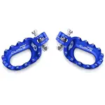 Repose-pieds S3 Curve aluminium bleu