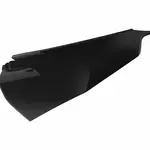 Plaques latérales supérieur POLISPORT noir