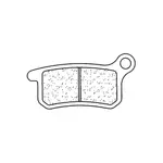 Plaquettes de frein CL BRAKES 1078MX10 métal fritté