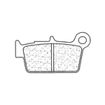 Plaquettes de frein CL BRAKES 1103RX3 métal fritté