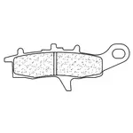 Plaquettes de frein CL BRAKES 1142ATV1 métal fritté
