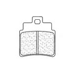 Plaquettes de frein CL BRAKES 1151ATV1 métal fritté