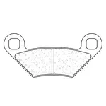 Plaquettes de frein CL BRAKES 1222ATV1 métal fritté