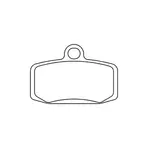 Plaquettes de frein CL BRAKES 1228MX10 métal fritté