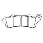 Plaquettes de frein CL BRAKES 1231RX3 métal fritté