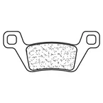Plaquettes de frein CL BRAKES 1238ATV1 métal fritté