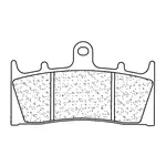 Plaquettes de frein CL BRAKES 2255XBK5 métal fritté