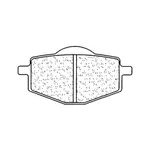 Plaquettes de frein CL BRAKES 2284MX10 métal fritté