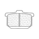 Plaquettes de frein CL BRAKES 2285A3+ métal fritté