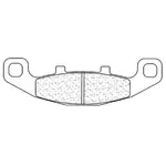 Plaquettes de frein CL BRAKES 2304A3+ métal fritté