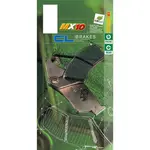 Plaquettes de frein CL BRAKES 2352MX10 métal fritté