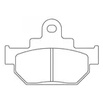 Plaquettes de frein CL BRAKES 2387S4 métal fritté