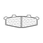 Plaquettes de frein CL BRAKES 2389A3+ métal fritté
