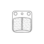 Plaquettes de frein CL BRAKES 2408A3+ métal fritté