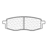Plaquettes de frein CL BRAKES 2792MX10 métal fritté