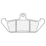 Plaquettes de frein CL BRAKES 2801A3+ métal fritté
