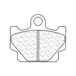 Plaquettes de frein CL BRAKES 2802A3+ métal fritté