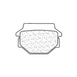 Plaquettes de frein CL BRAKES 3012SC métal fritté