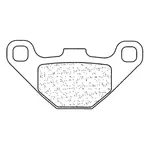 Plaquettes de frein CL BRAKES 3012SC métal fritté