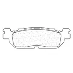 Plaquettes de frein CL BRAKES 3095MSC métal fritté