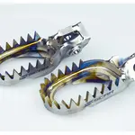 Repose-pieds SCAR anti-boue titane Suzuki RMZ