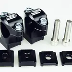 Pontets de guidon SCAR Ø28.6mm +35 à 50mm té de fourche origine