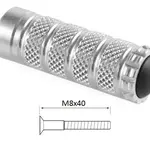 Repose-pieds LIGHTECH Mx40 argent