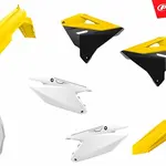 Kit plastique POLISPORT Restyle 2019 jaune Suzuki RM125/250