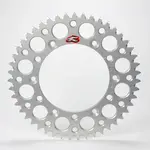 Couronne RENTHAL Ultralight™ 50 dents alu anti-boue pas 520 type 224U anodisé dur