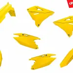 Kit plastique POLISPORT Restyle 2019 jaune Suzuki RM125/250