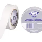 Ruban adhésif isolant HPX blanc 19mm x 10m