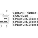 Régulateur TECNIUM type origine Yamaha