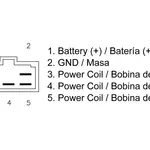 Régulateur TECNIUM type origine Yamaha