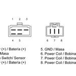 Régulateur TECNIUM type origine Honda VFR800Fi