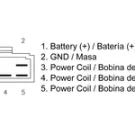 Régulateur TECNIUM type origine Yamaha XVZ1300 Royal Star