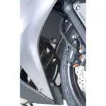 Protection de radiateur R&amp;G RACING alu noir Honda CBR500R