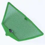 Grille de collecteur R&amp;G RACING vert Kawasaki ZX-10R