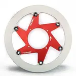 Disque de frein BERINGER K14LGRF Aeronal® fonte rond flottant rouge