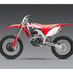 Silencieux double YOSHIMURA RS-9T Signature Series inox/casquette carbone Honda CRF250R