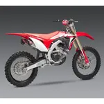 Silencieux double YOSHIMURA RS-9T Signature Series inox/casquette carbone Honda CRF250R