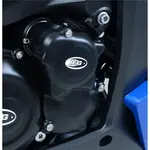 Couvres-carter droit (démareur &amp; pompe à eau) R&amp;G RACING noir Suzuki GSX1000S