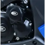 Couvres-carter droit (démareur &amp; pompe à eau) R&amp;G RACING noir Suzuki GSX1000S