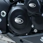 Couvre-carter droit (embrayage) R&amp;G RACING noir Suzuki GSX1000S