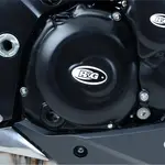 Couvre-carter droit (embrayage) R&amp;G RACING noir Suzuki GSX1000S