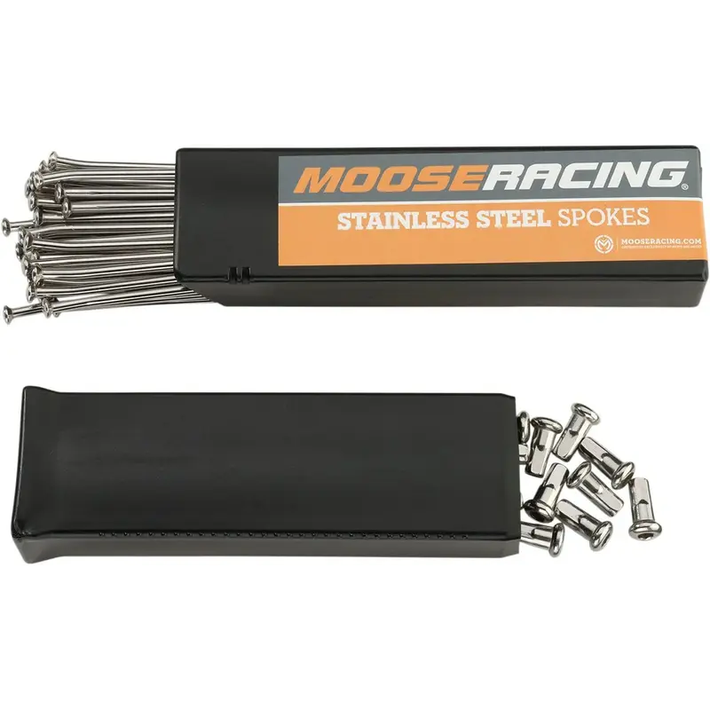 SPOKE SET STAINLESS STEEL 19"